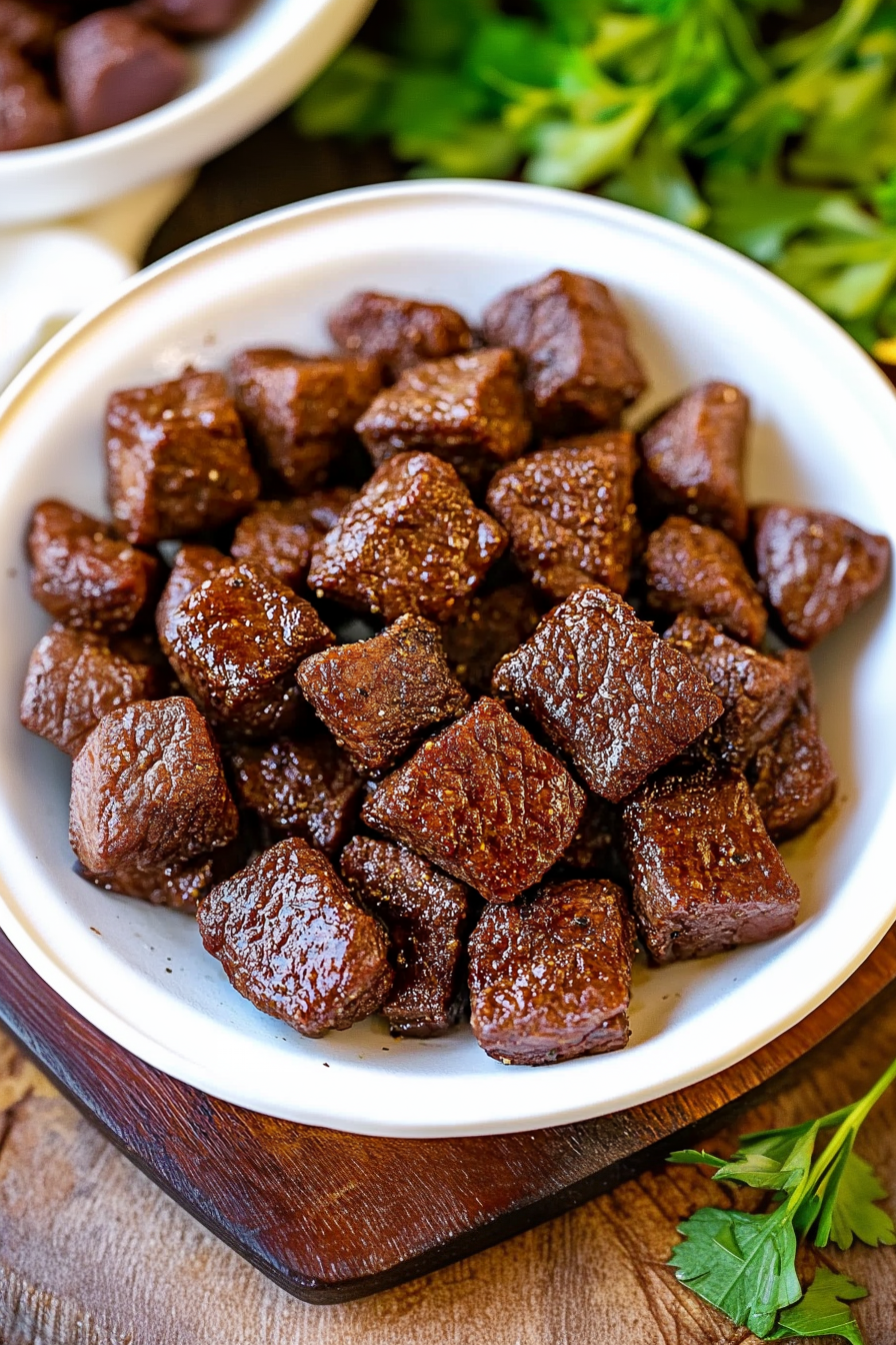 Juicy Air Fryer Steak Bites