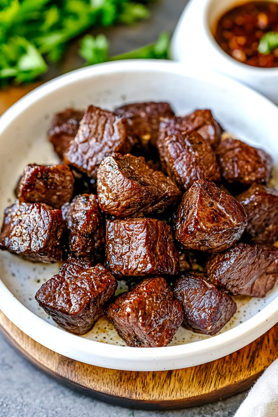 Juicy Air Fryer Steak Bites