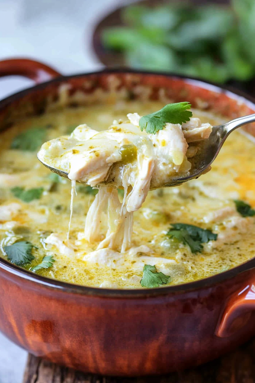 Keto Green Enchiladas Chicken Soup