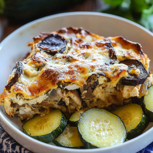 Low Carb Chicken Zucchini Bake