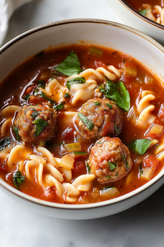 Meatball Soup Recipe