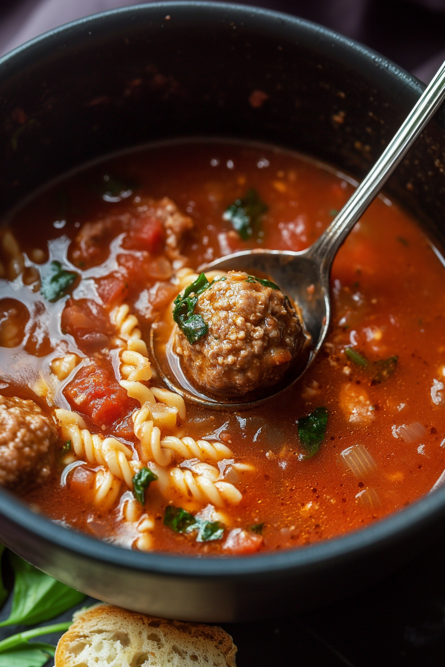 Meatball Soup Recipe