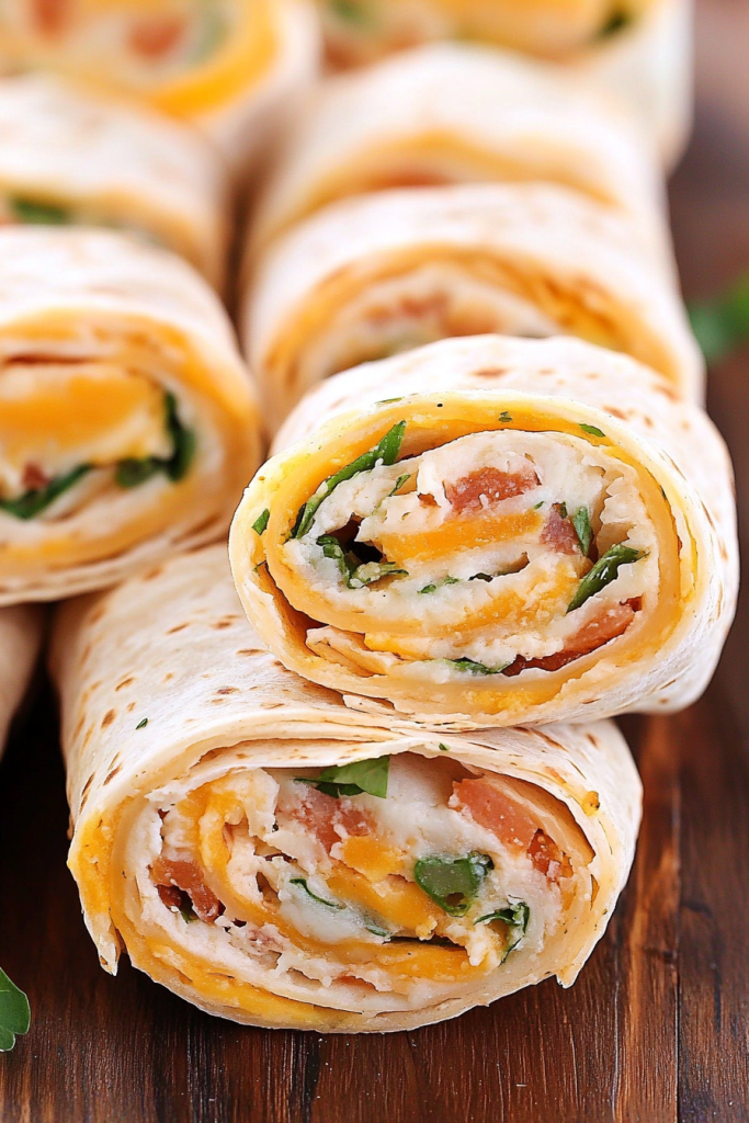 Mexican Taco Tortilla Roll-Ups