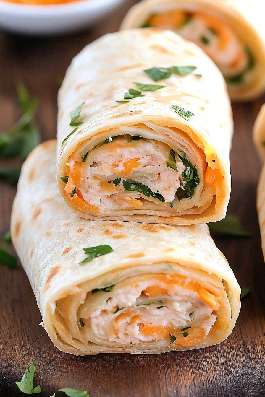 Mexican Taco Tortilla Roll-Ups