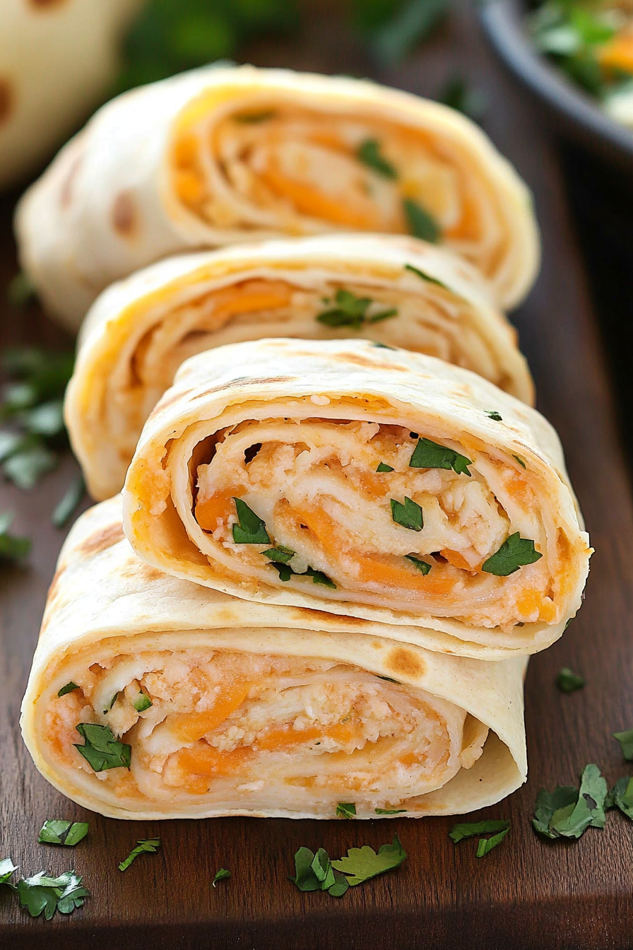 Mexican Taco Tortilla Roll-Ups