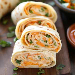 Mexican Taco Tortilla Roll-Ups