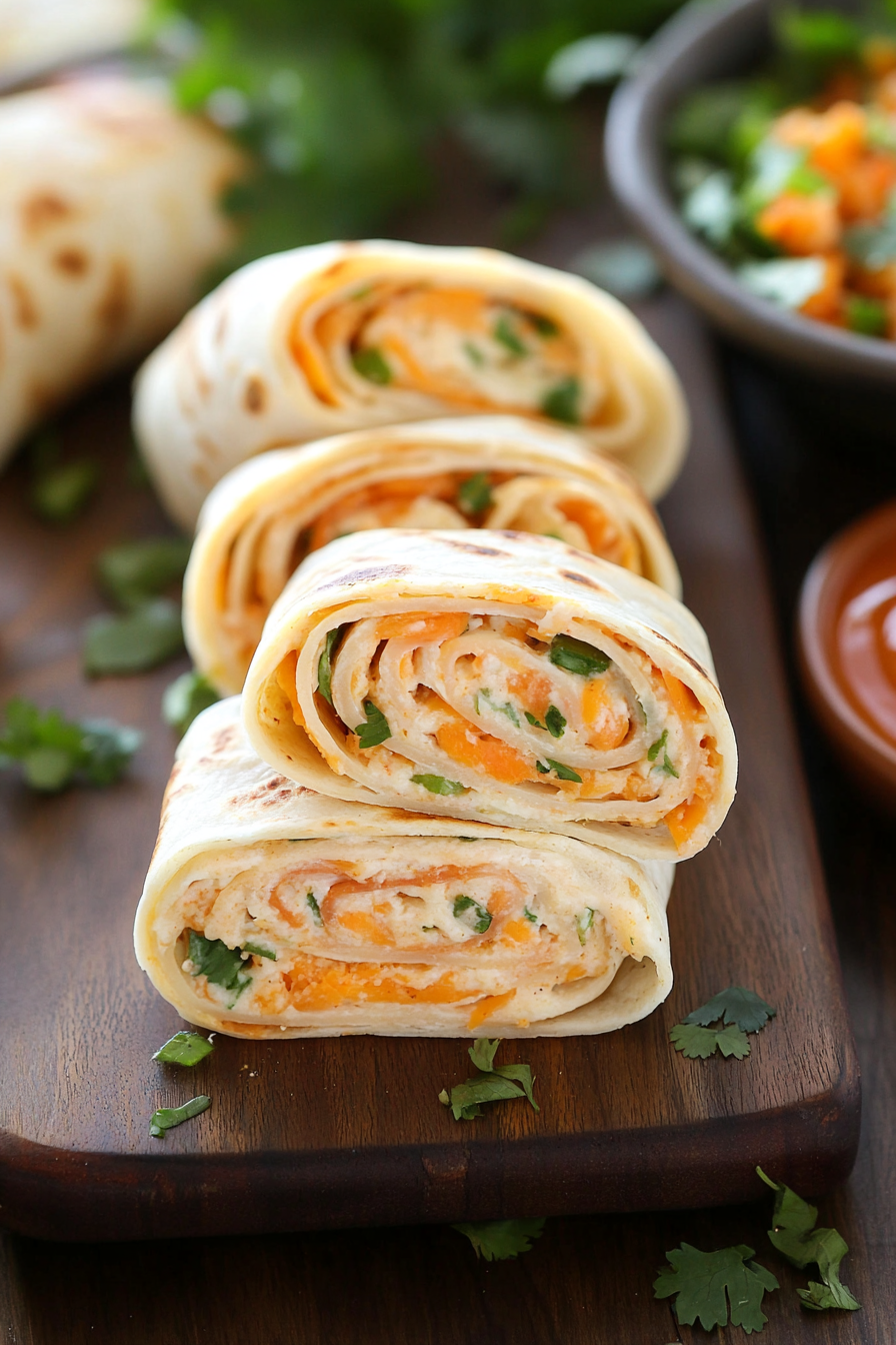 Mexican Taco Tortilla Roll-Ups