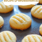 Mini Butter Cookies Recipe (3-Ingredients)