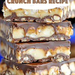 No-Bake Snickers Crunch Bars Recipe