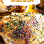 Oven Baked Chicken Thighs Recipe