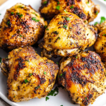 Oven Baked Chicken Thighs Recipe