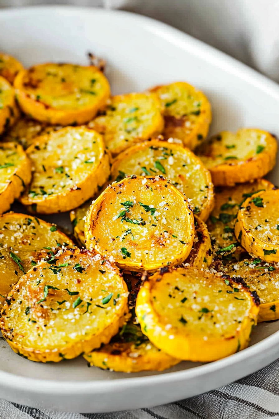 Roasted Summer Squash Recipe