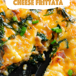 Sausage Spinach Cheese Frittata