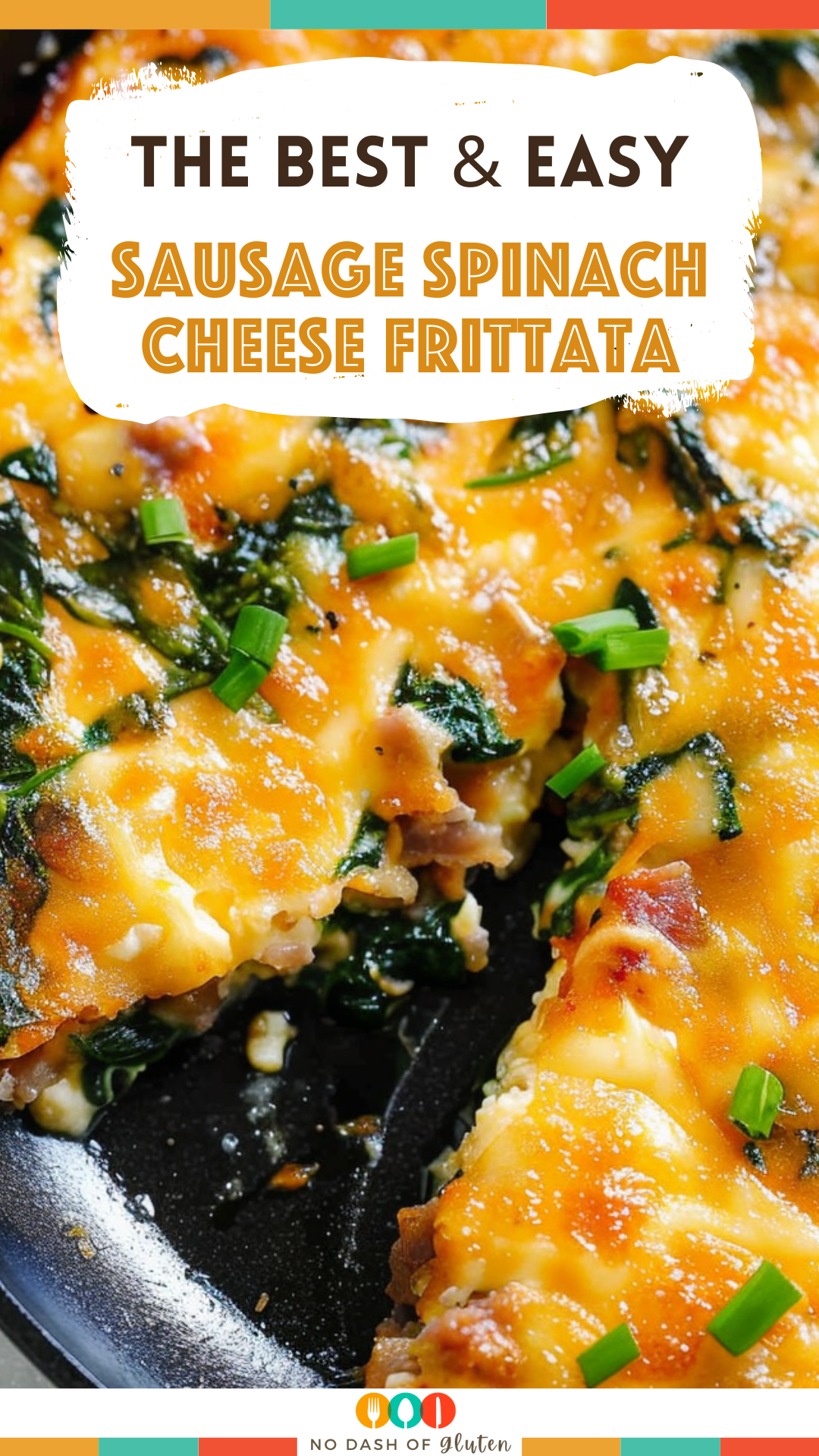 Sausage Spinach Cheese Frittata