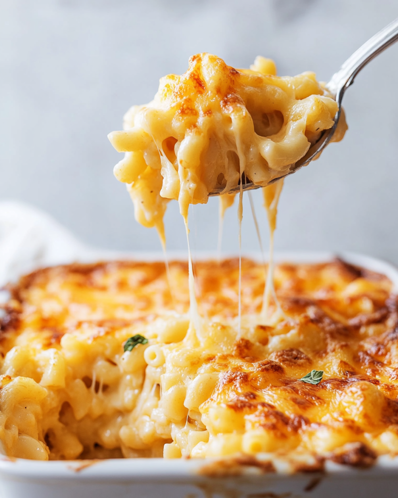 Southern Baked Macaroni & Cheese Recipe