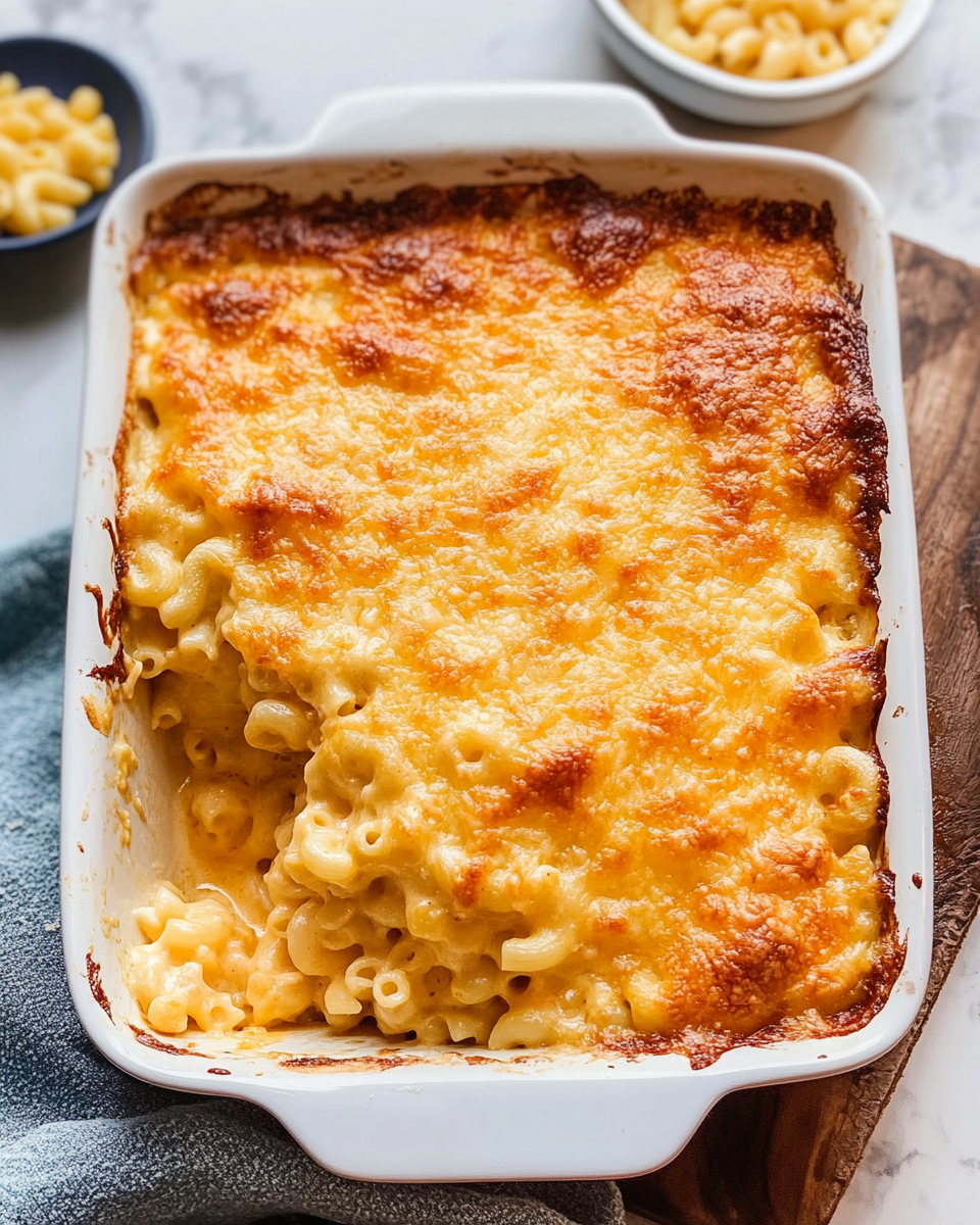 Southern Baked Macaroni & Cheese Recipe