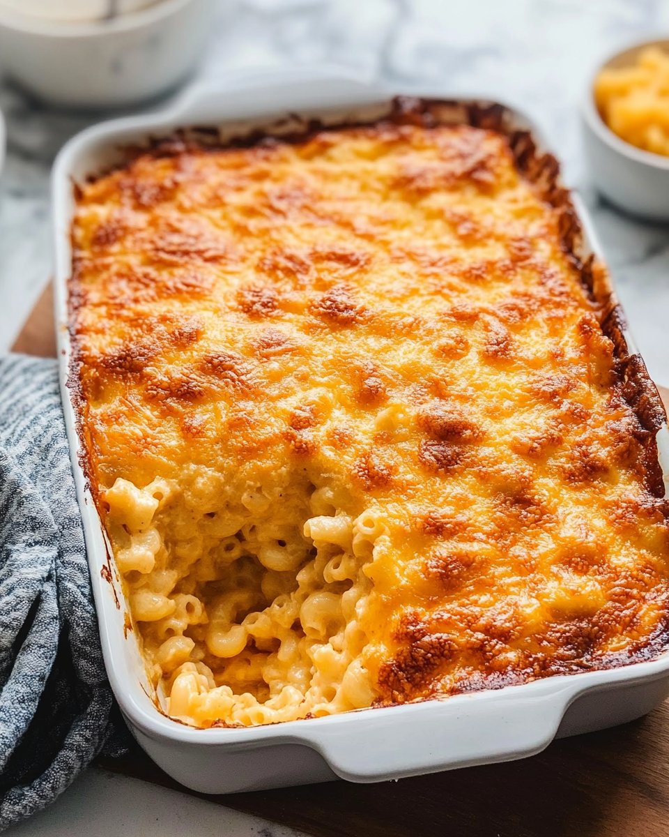 Southern Baked Macaroni & Cheese Recipe