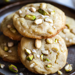 Sweet and Salty Pistachio Honey Cookies