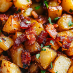 Sweet and Savory Honey Bacon Potatoes