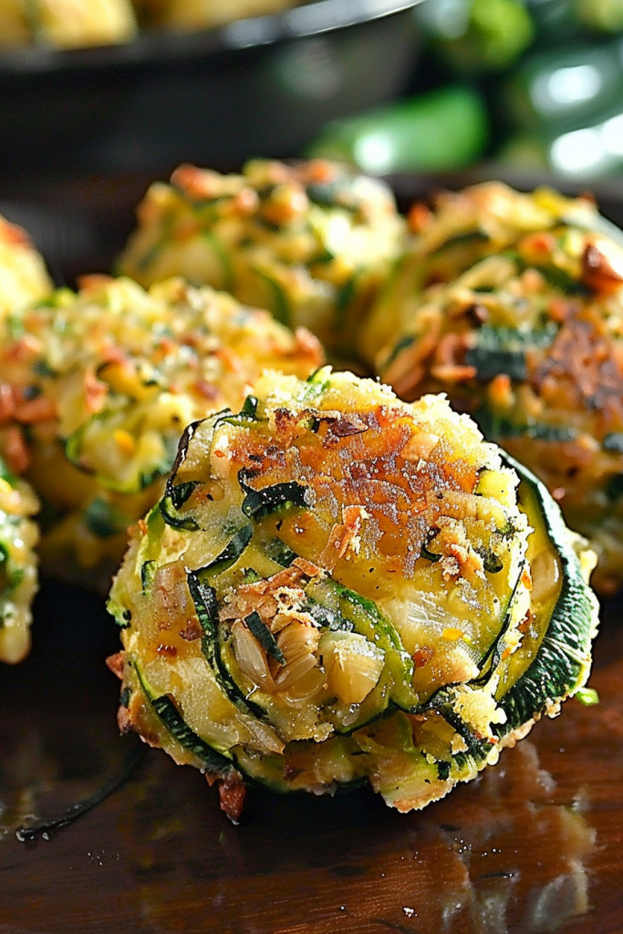 Easy Zucchini Garlic Bites