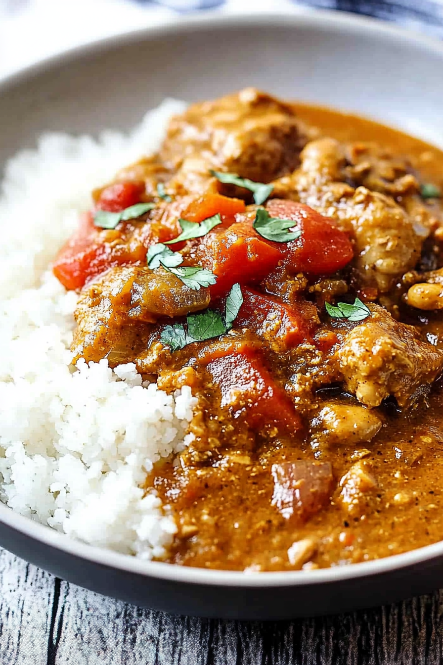 Authentic African Chicken Peanut Stew