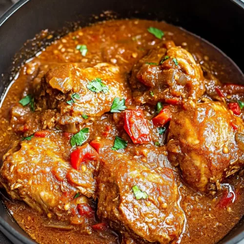 Authentic African Chicken Peanut Stew