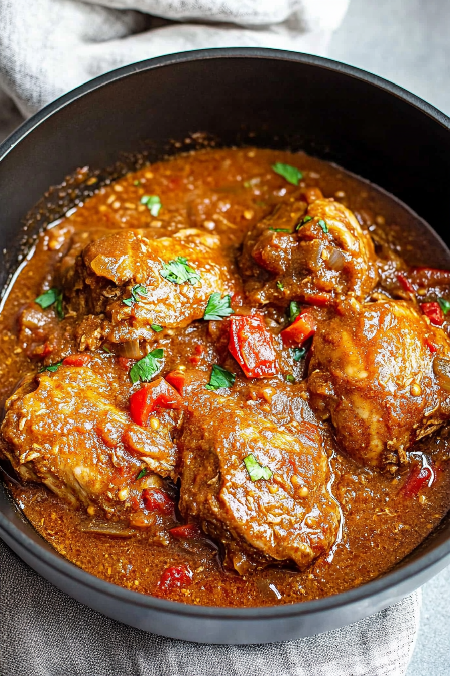 Authentic African Chicken Peanut Stew