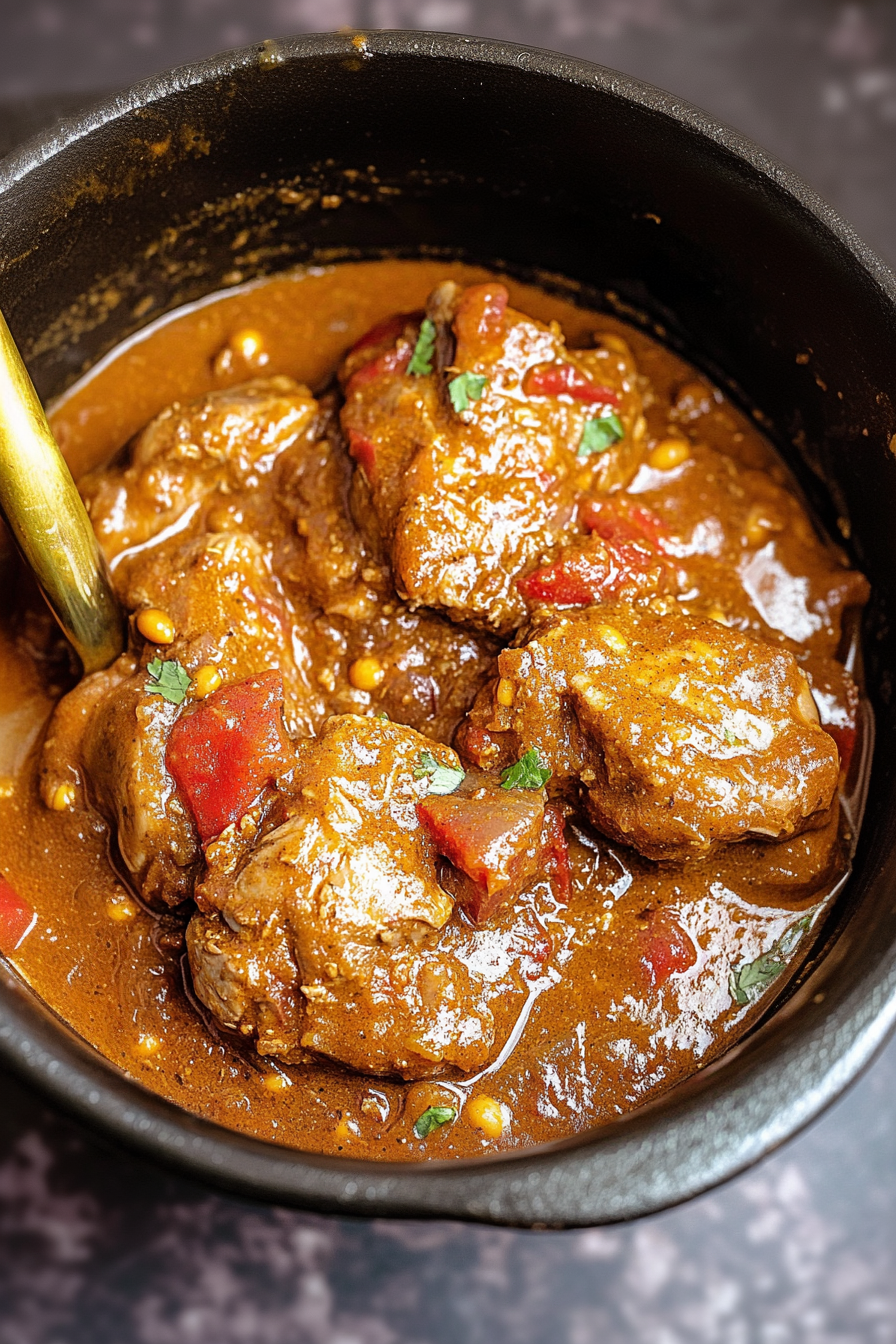 Authentic African Chicken Peanut Stew