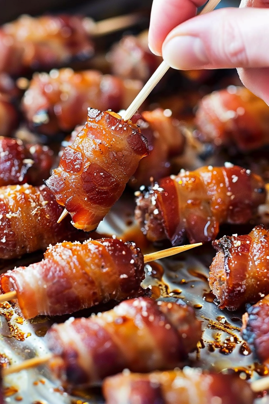 Bacon Wrapped Little Smokies Recipe