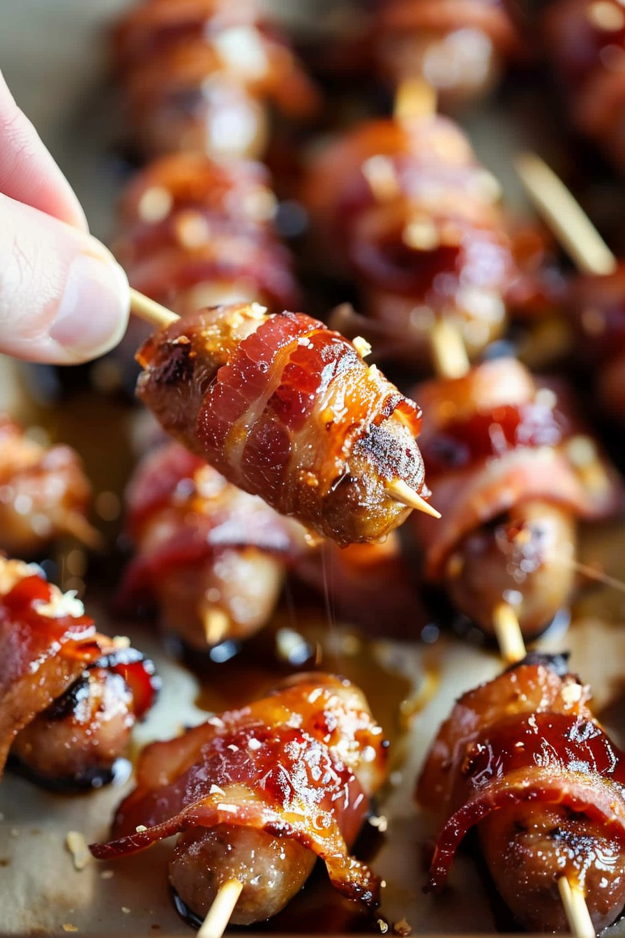 Bacon Wrapped Little Smokies Recipe