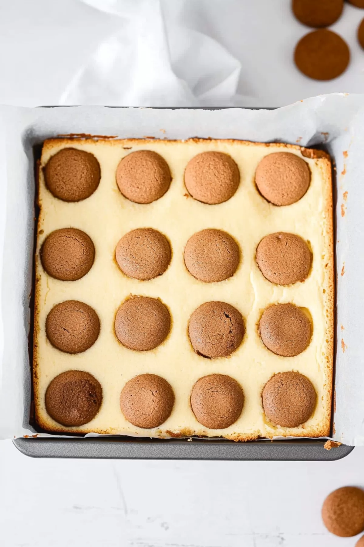 Delicious dessert squares featuring a swirl of banana pudding and rich brownie.