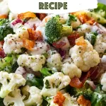 Broccoli and Cauliflower Salad Recipe