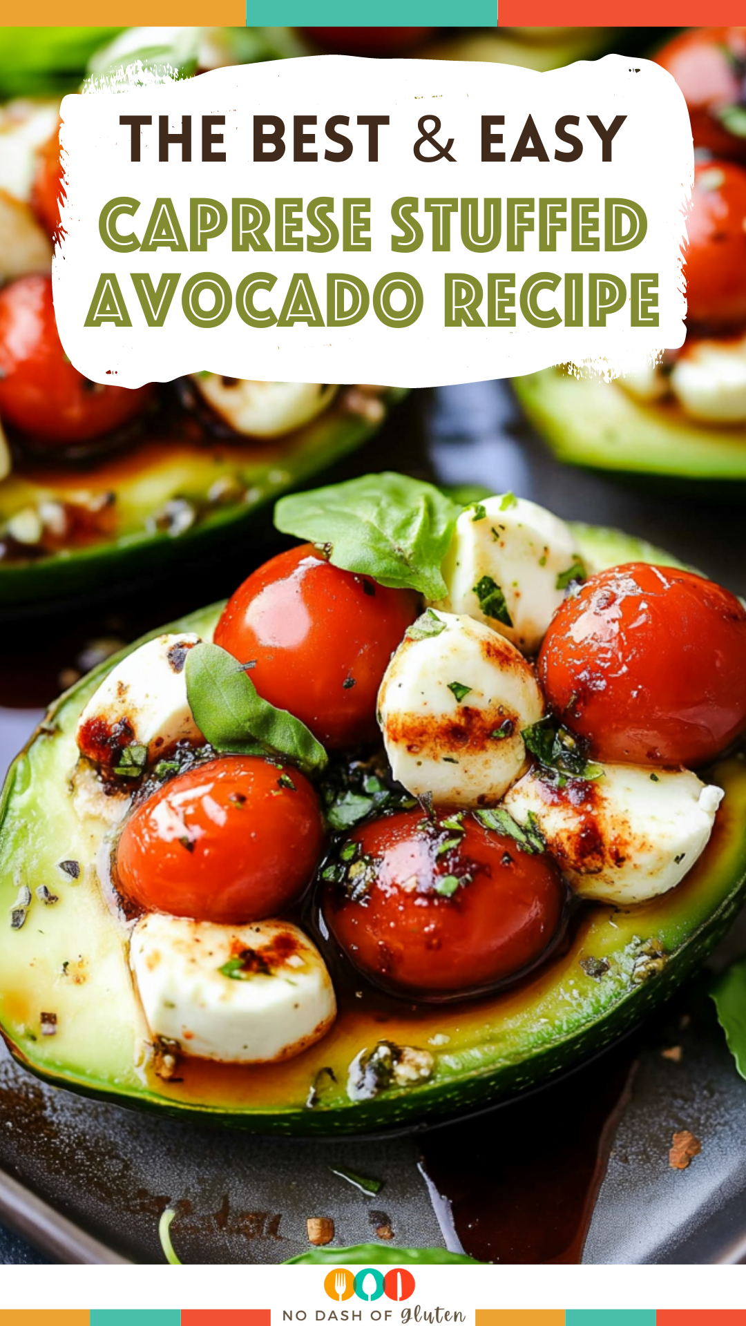 Caprese Stuffed Avocado Recipe