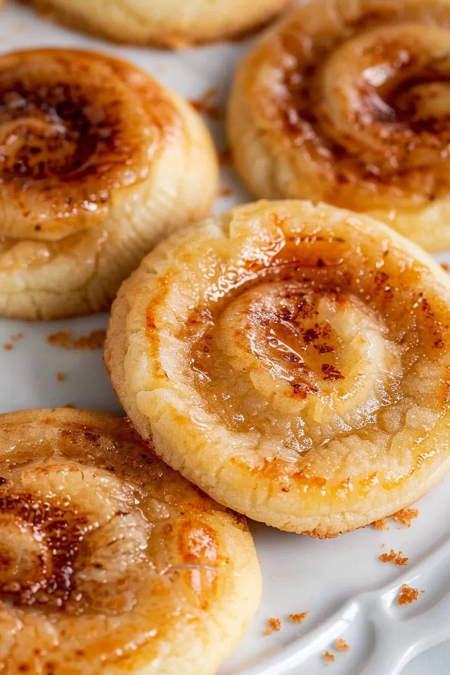 Caramelized Crème Brûlée Cookies