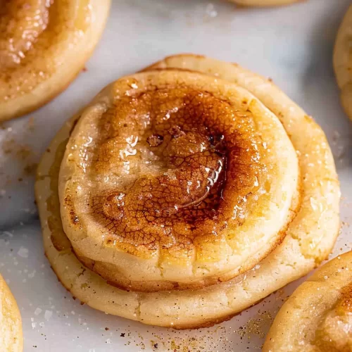 Caramelized Crème Brûlée Cookies