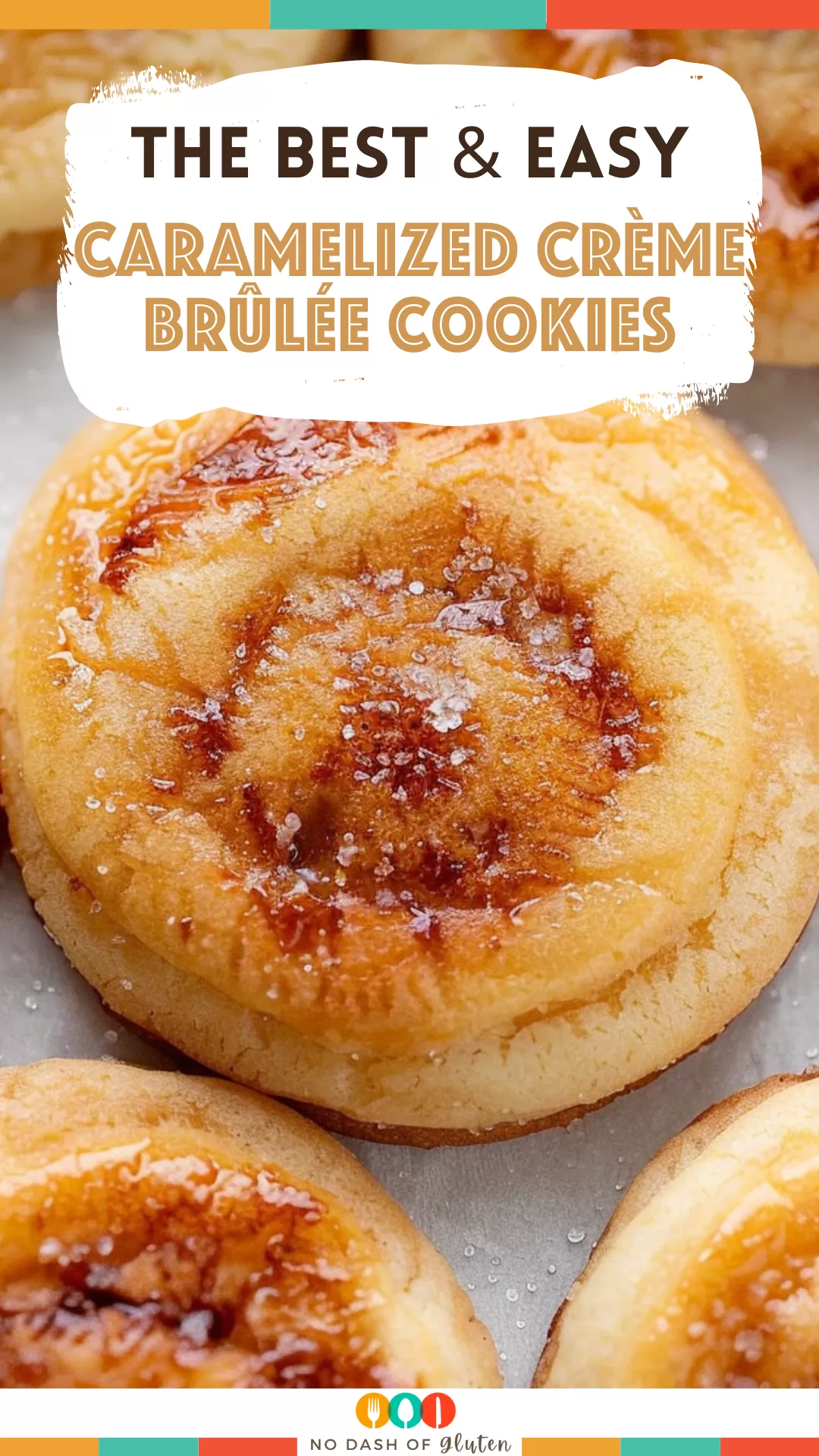 Caramelized Crème Brûlée Cookies