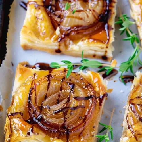 Caramelized Onion Upside Down Tarts