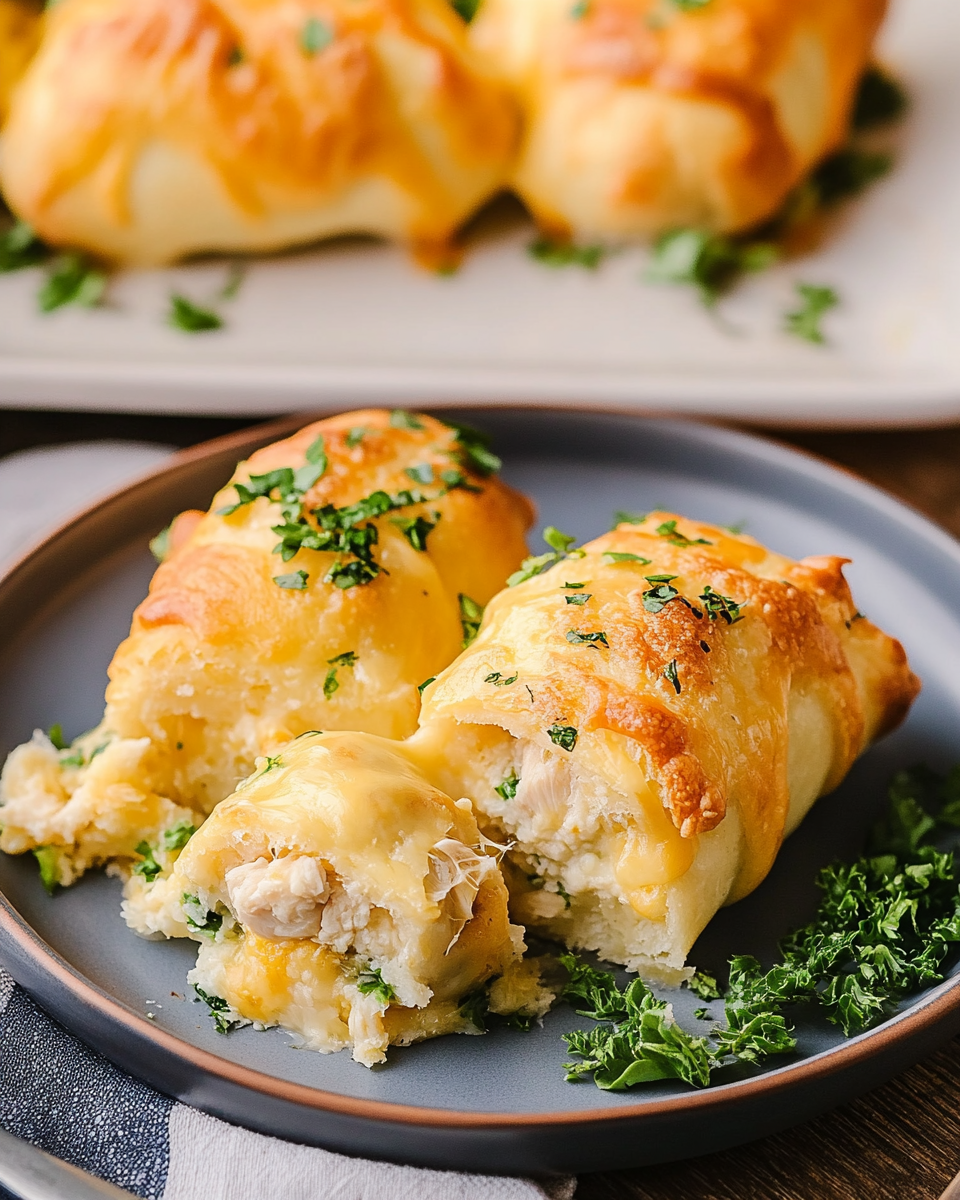 Cheesy Chicken Crescent Rolls Recipe