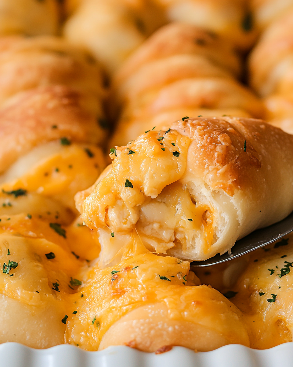 Cheesy Chicken Crescent Rolls Recipe