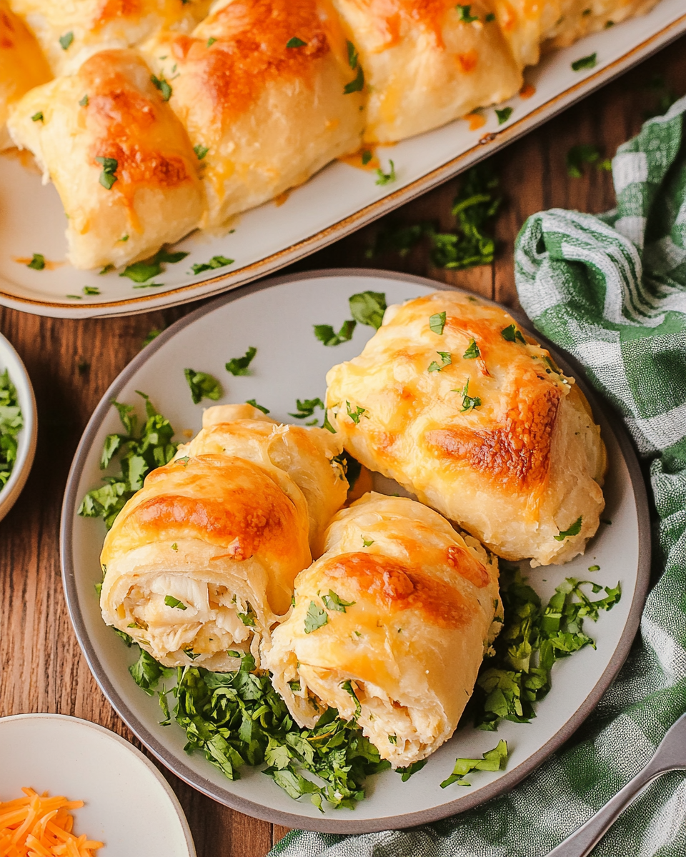 Cheesy Chicken Crescent Rolls Recipe