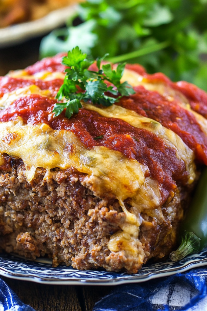 Cheesy Jalapeno Popper Meatloaf