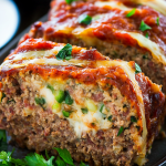 Cheesy Jalapeno Popper Meatloaf