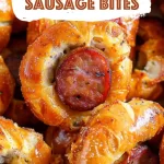 Cheesy Kilted Sausage Bites