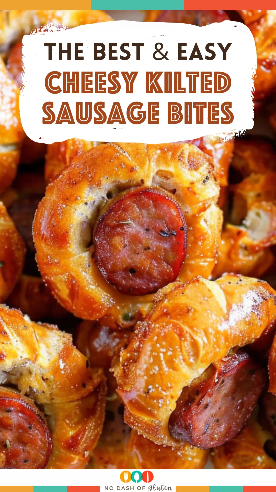 Cheesy Kilted Sausage Bites