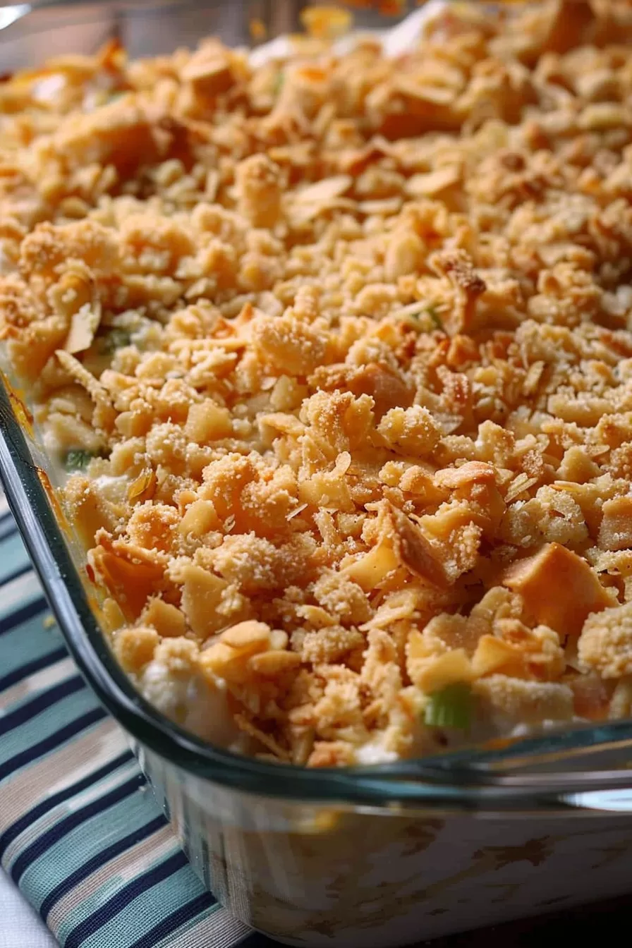 Cheesy Shoepeg Corn Casserole