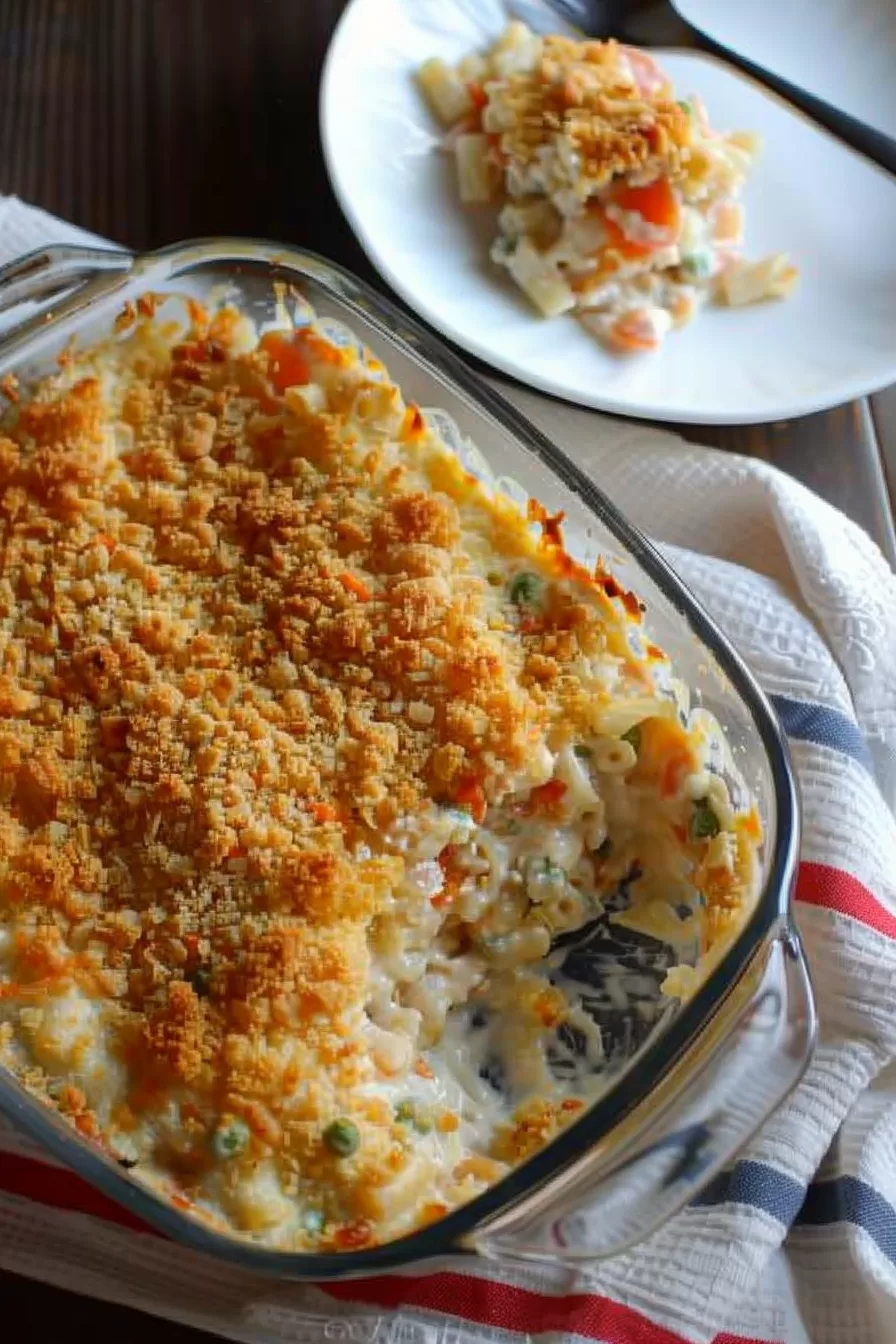 Cheesy Shoepeg Corn Casserole