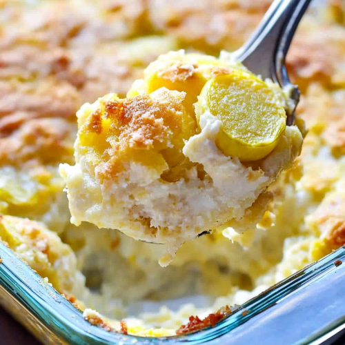 Cheesy Southern Squash Casserole