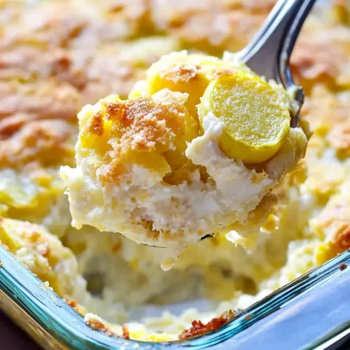 Cheesy Southern Squash Casserole