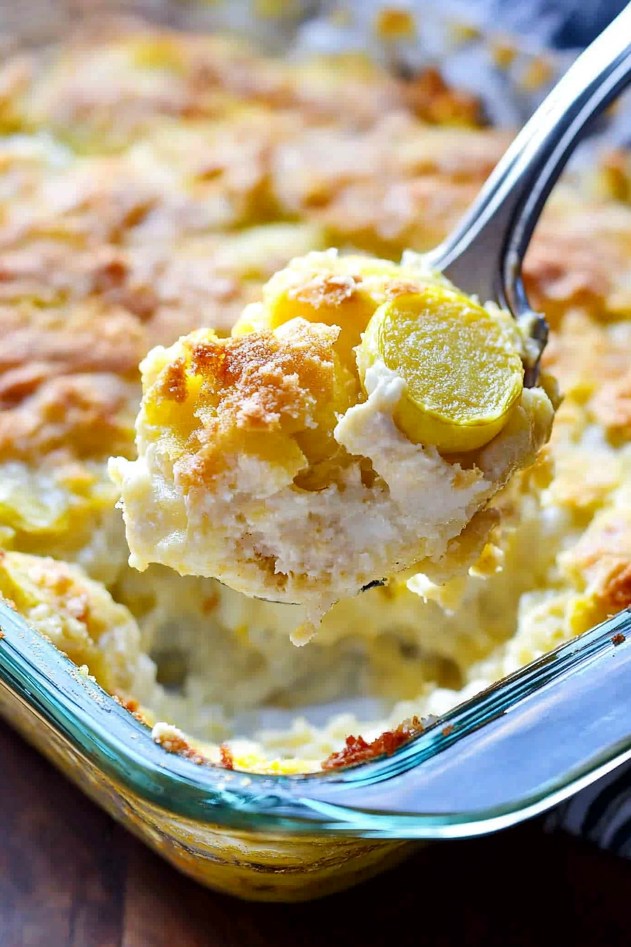 Cheesy Southern Squash Casserole