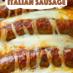 Cheesy Stuffed Italian Sausage